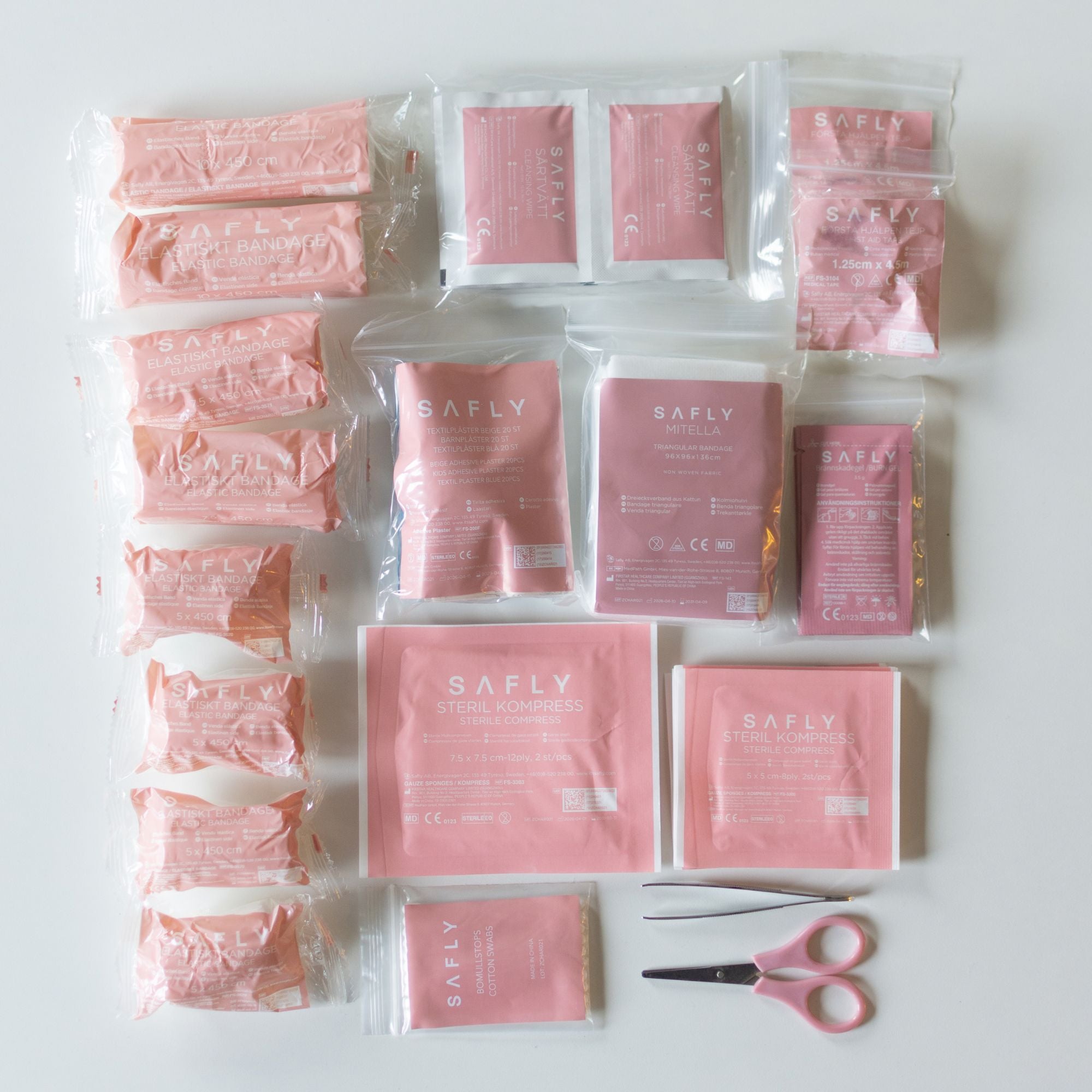 First Aid Soft Kit - Dusty Pink