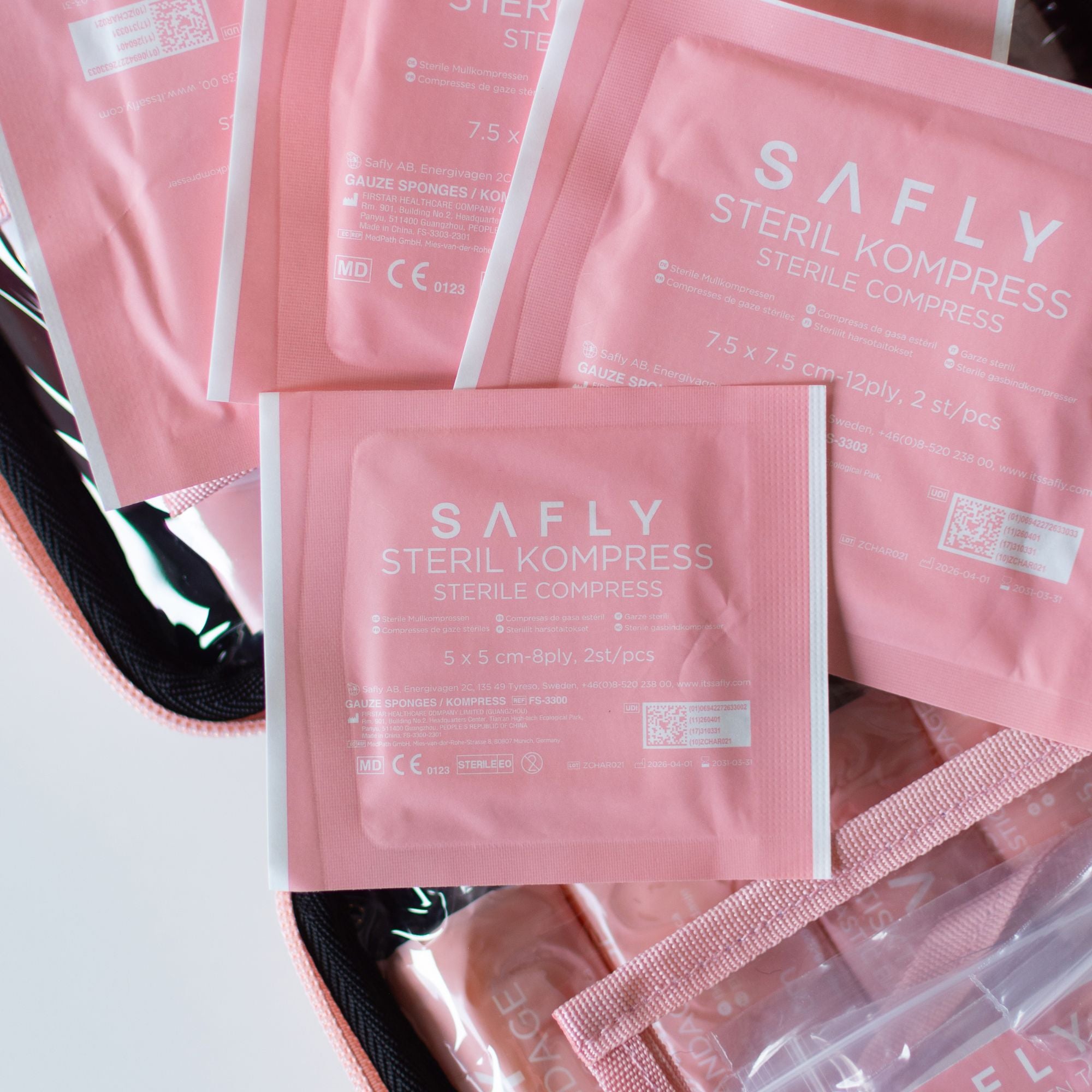 First Aid Medium Kit - Dusty Pink