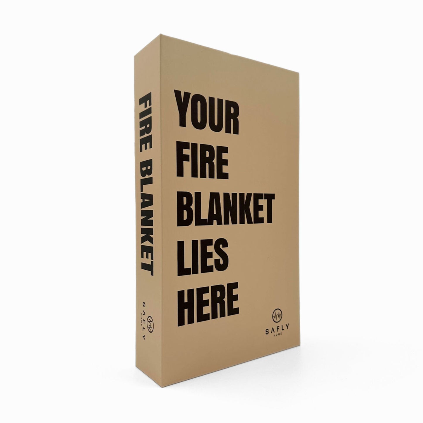 Coffee Table Book With Fire Blanket Sand