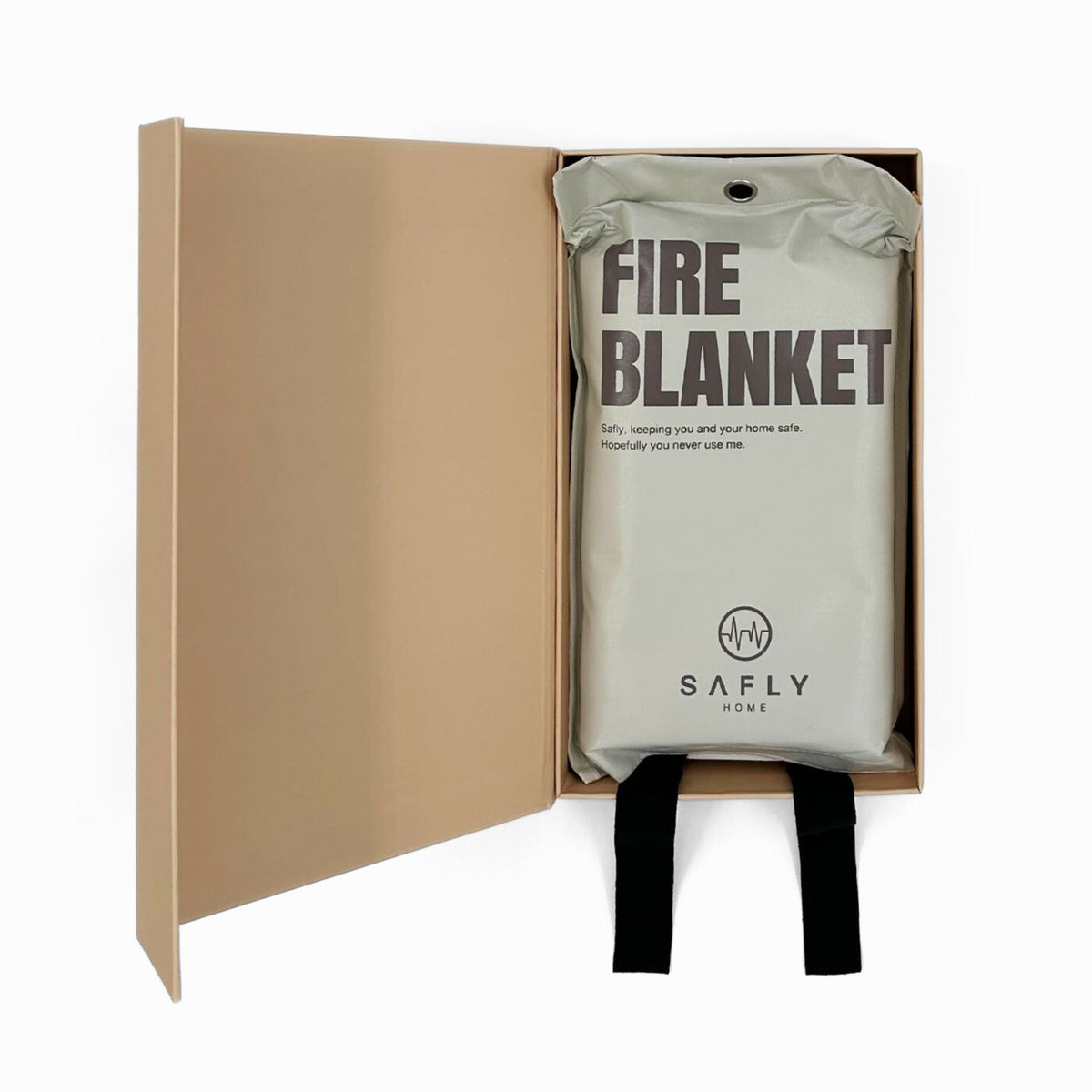 Coffee Table Book With Fire Blanket Sand