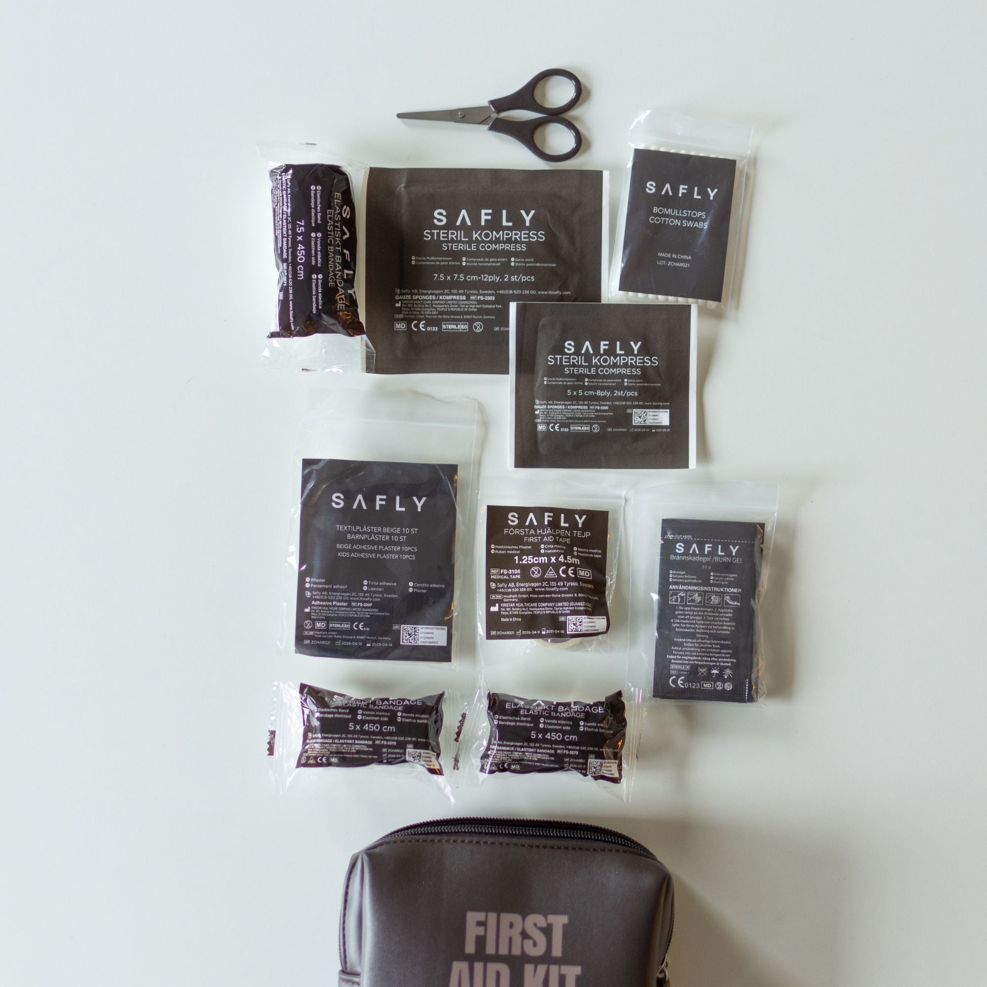 First Aid Soft Kit - Brown