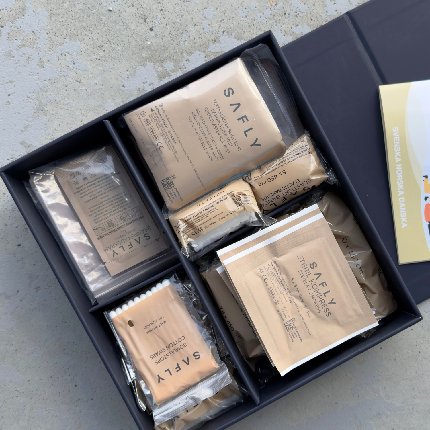 First Aid Box - Dark Blue