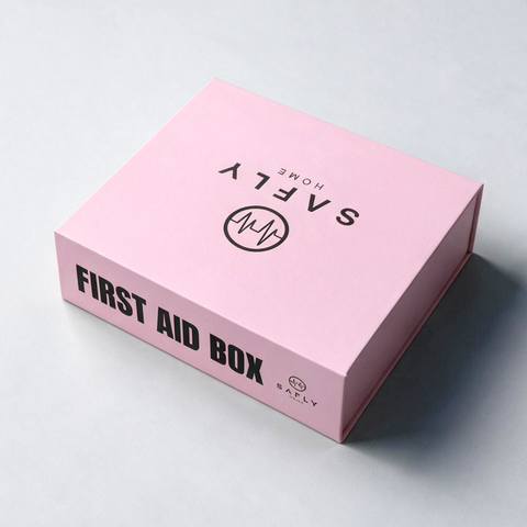 First Aid Box - Dusty Pink