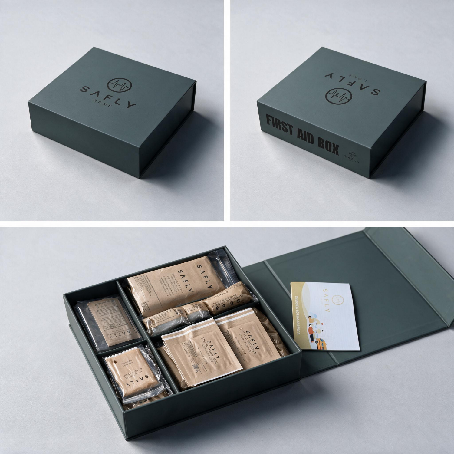 First Aid Box - Green