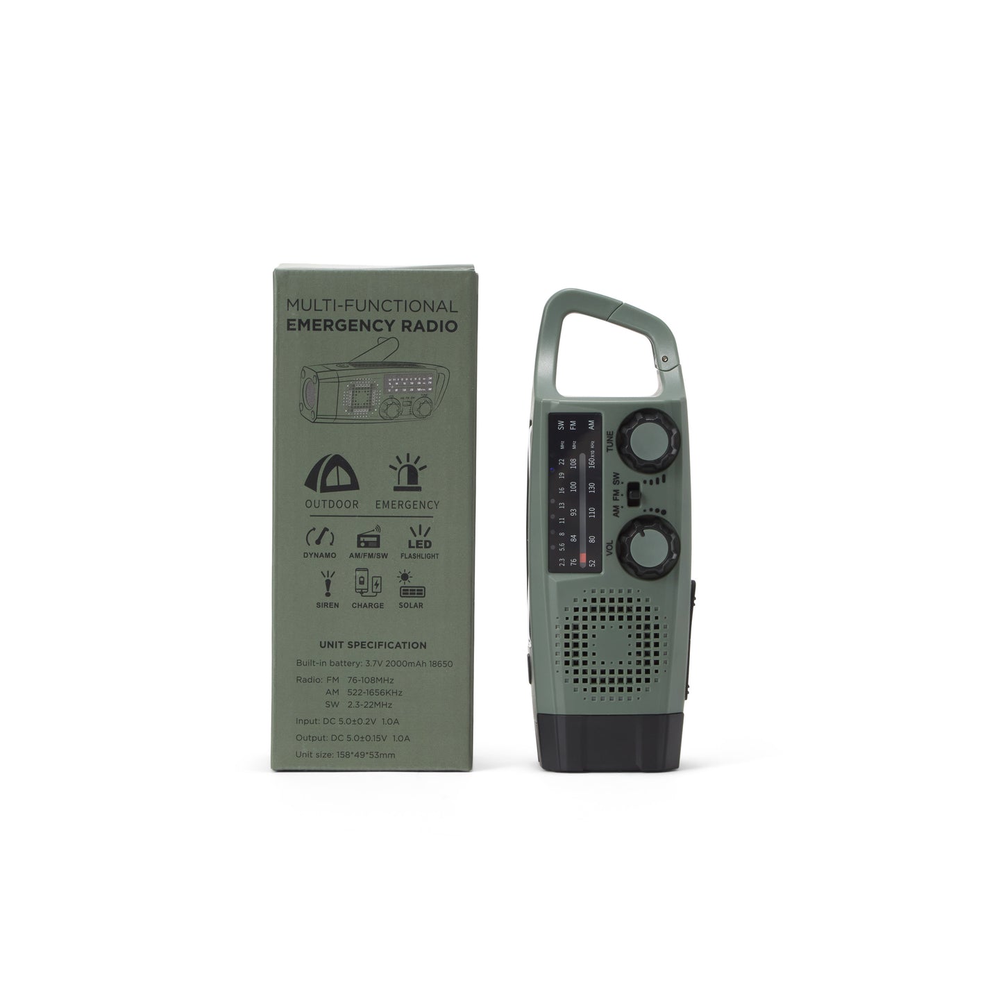 Emergency Multifunctional Radio